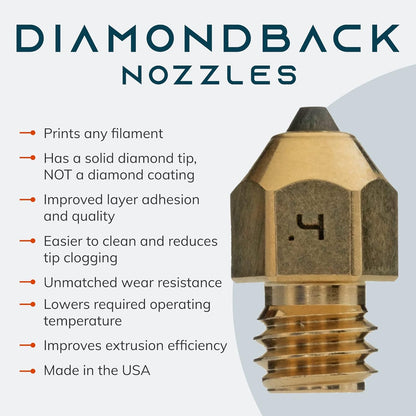 DiamondBack MK8 Nozzle