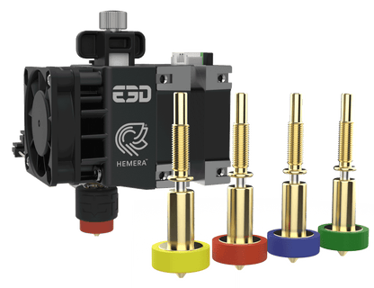 E3D RapidChange Revo™ Hemera XS - 1.75mm, 12V Fully Loaded Nozzle Kit