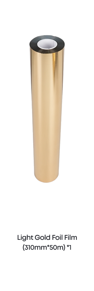 Eufymake Light Gold Foil Film