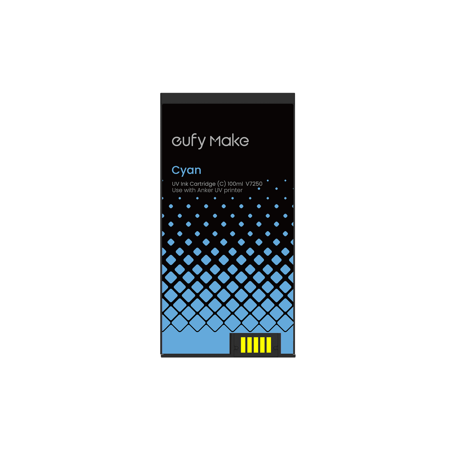 Eufymake UV Ink Cartridge (CMYKWG) for UV Printer
