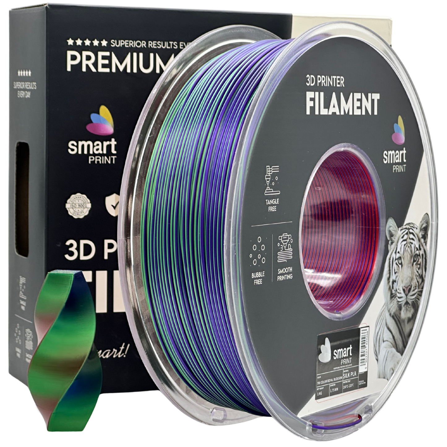 Silk PLA Tri Color | Smart Print