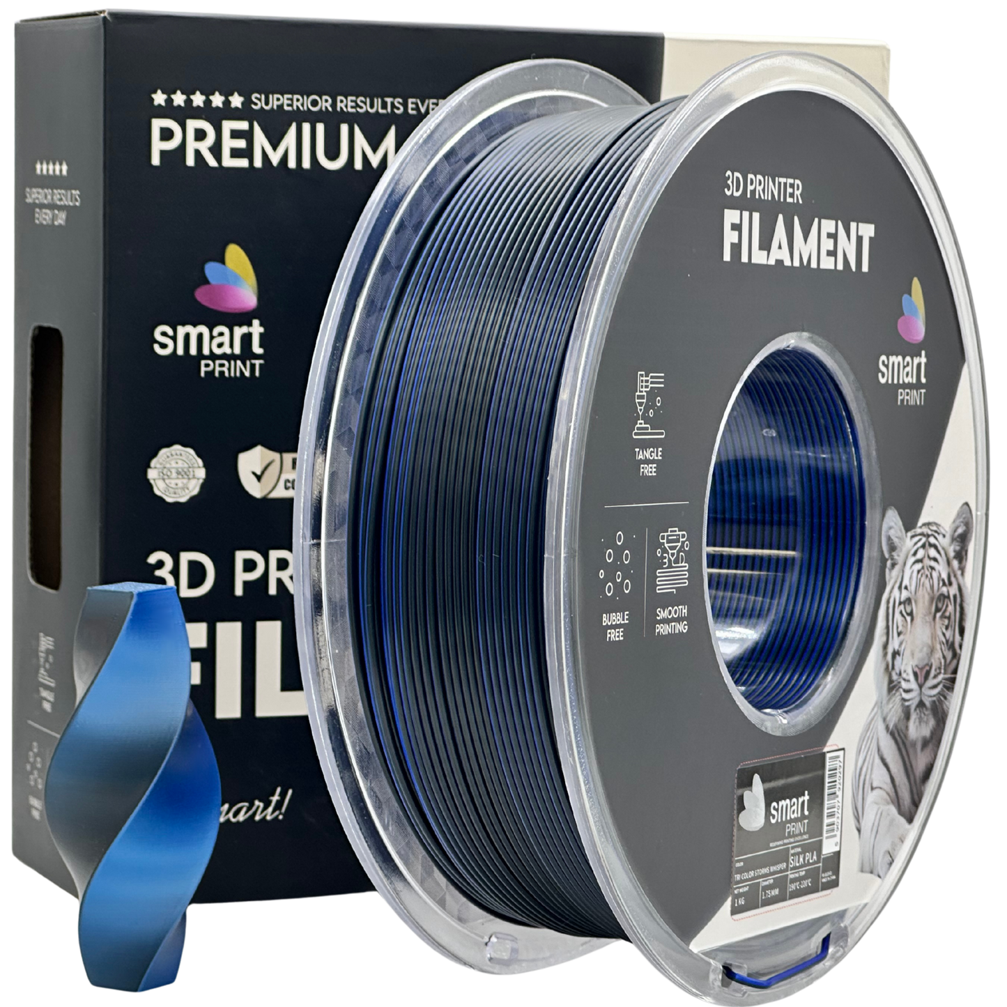 Silk PLA Tri Color | Smart Print