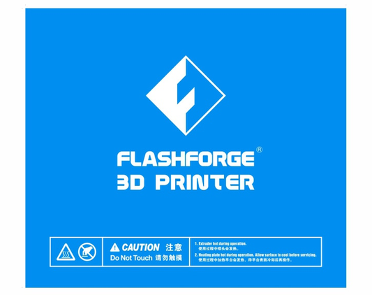 Flashforge Guider II Build Surface 305x263mm