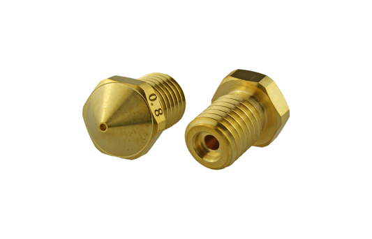 Flashforge Guider II Brass Nozzle for High Temp. Hot-End 0.8 mm