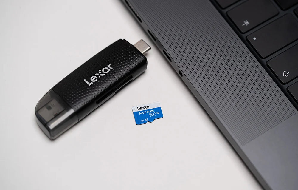 Lexar BLUE PLUS microSDXC 256GB – UHS-I A2 V30
