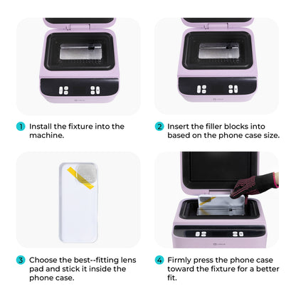 LOKLiK Apple Phone Case Fixture Set
