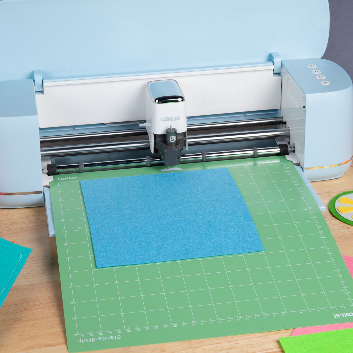 LOKLiK Felt Sheet Bundle 1.0 mm - Mix Color - 42 pack