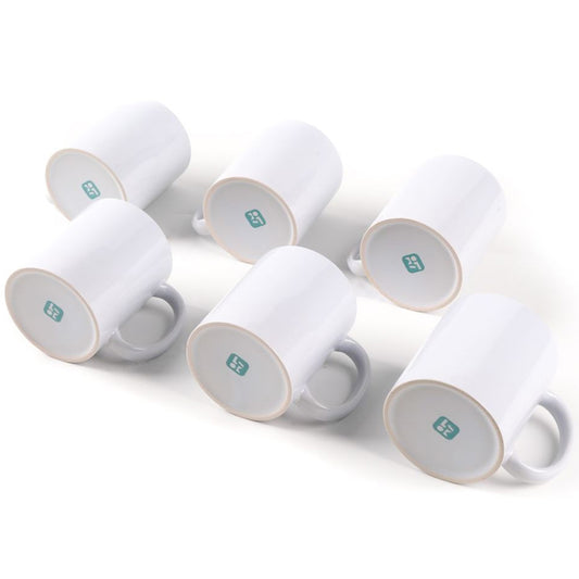 LOKLiK Sublimation Mugs - Blank - 325 ml - 6-pack