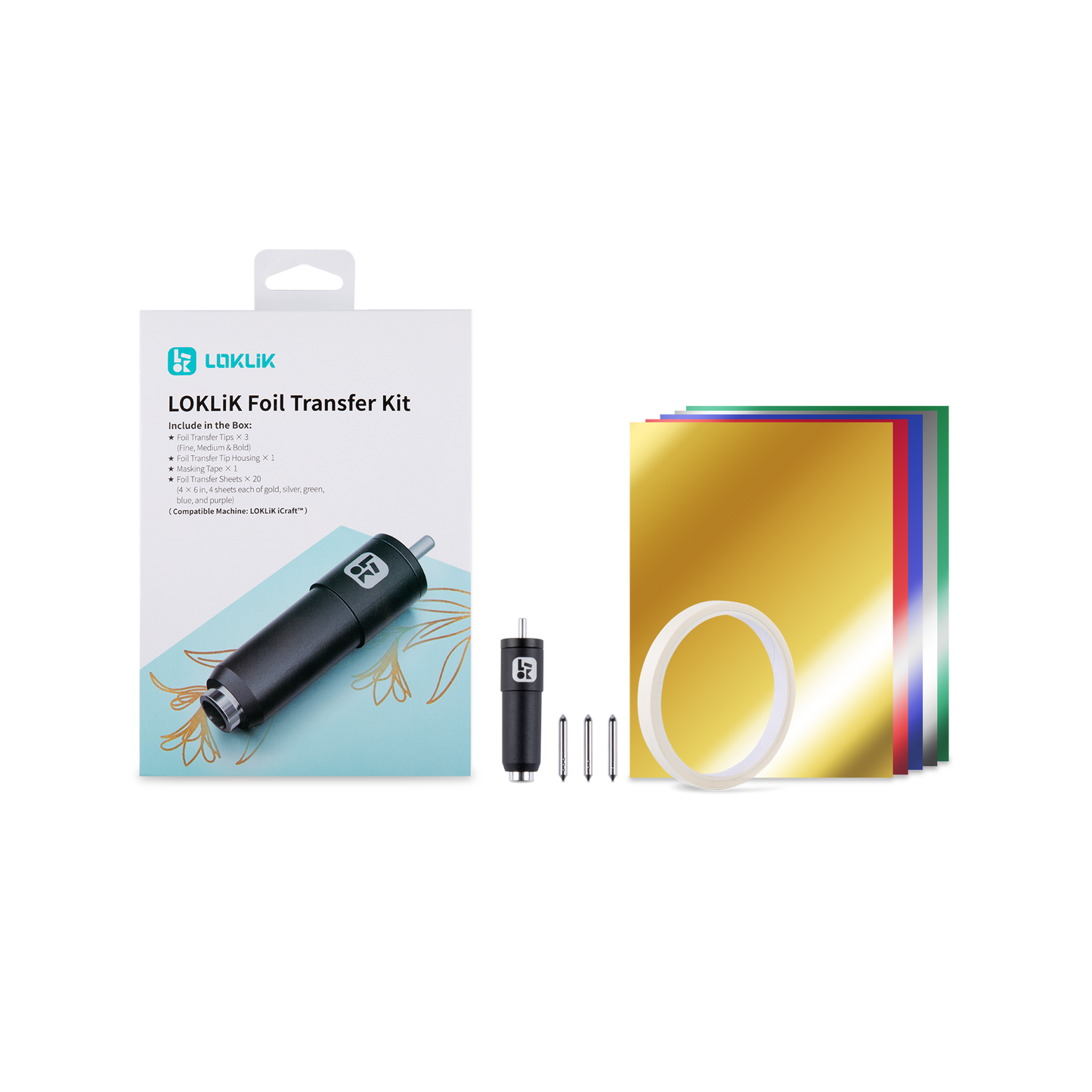 LOKLiK iCraft™ Foil Transfer Kit