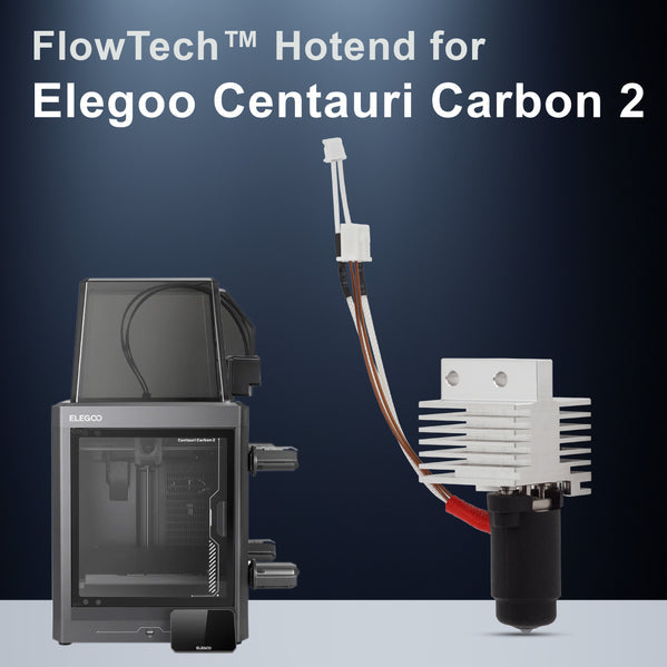 Microswiss FlowTech™ Hotend for Elegoo Centauri Carbon 2