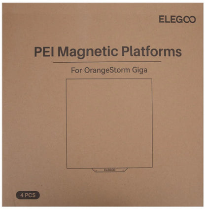 OrangeStorm Giga PEI Magnetic Platform Kit(4PCS)