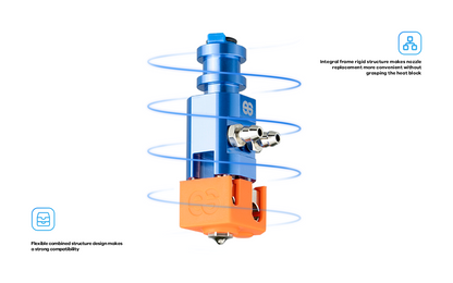 Phaetus Dragon Water Hotend - WST Blue