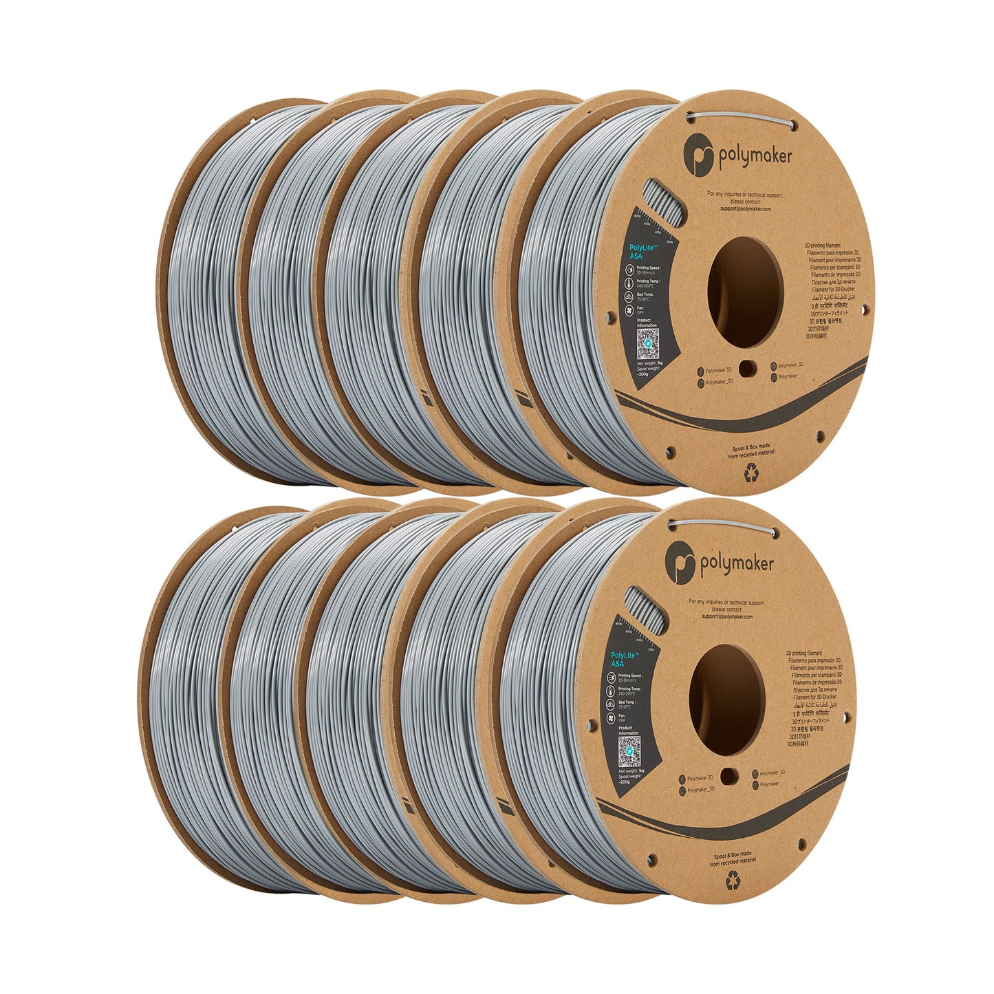 Polymaker PolyLite ASA Bulk 10st