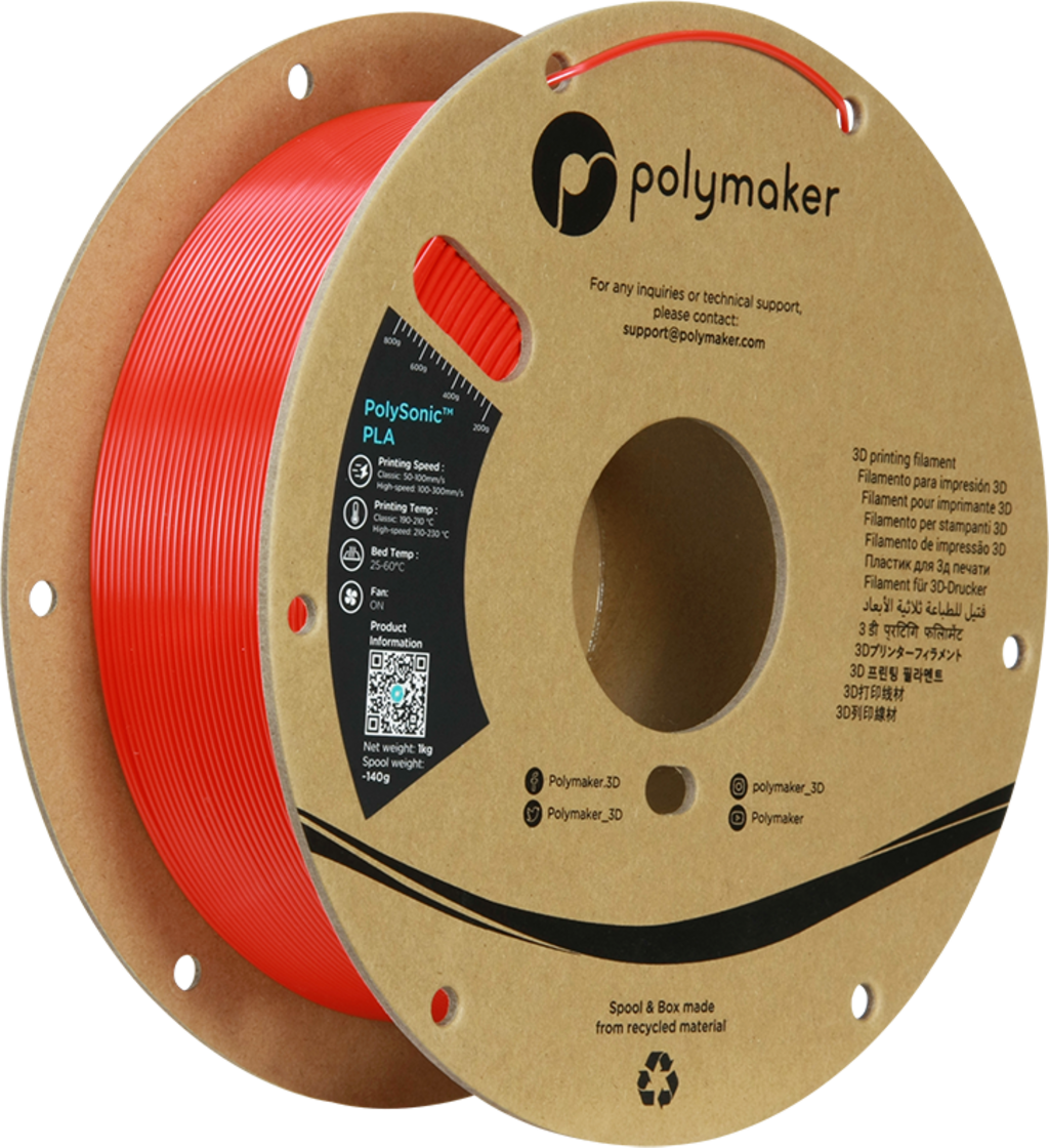 Polymaker PolySonic High Speed PLA PRO