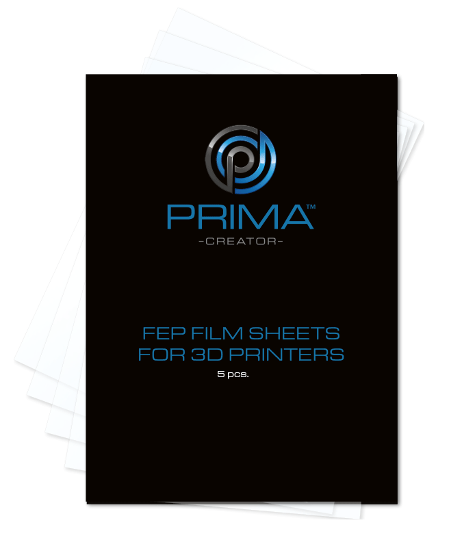 PrimaCreator FEP ark för 3D-skrivare - 140 x 200 mm - 5-pack