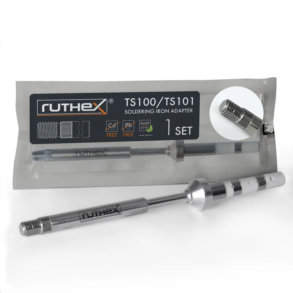 Ruthex TS100 / TS101 / PINECIL Soldering Tips Adapter