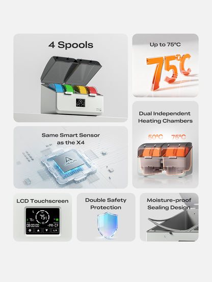 Creality SpacePi X4L Filament Dryer