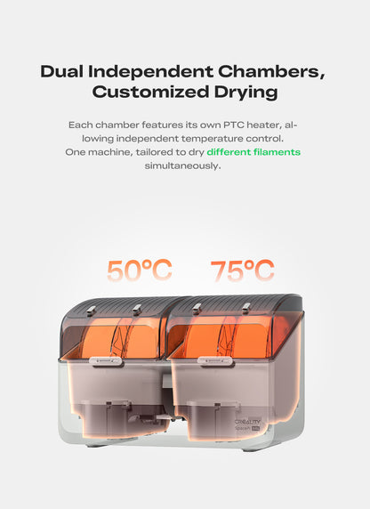 Creality SpacePi X4L Filament Dryer