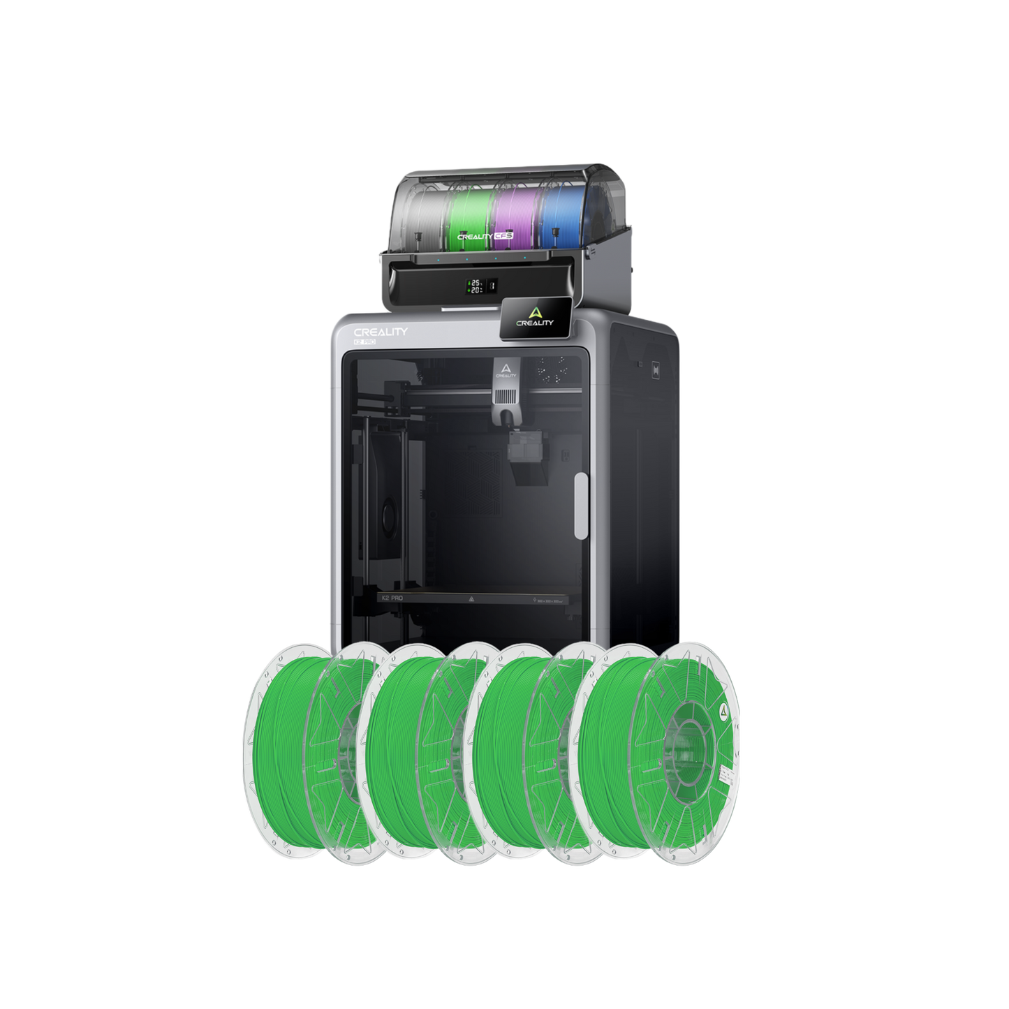 Creality K2 Pro Combo – Bundle Deal inkl. 4× RFID Hyper PLA