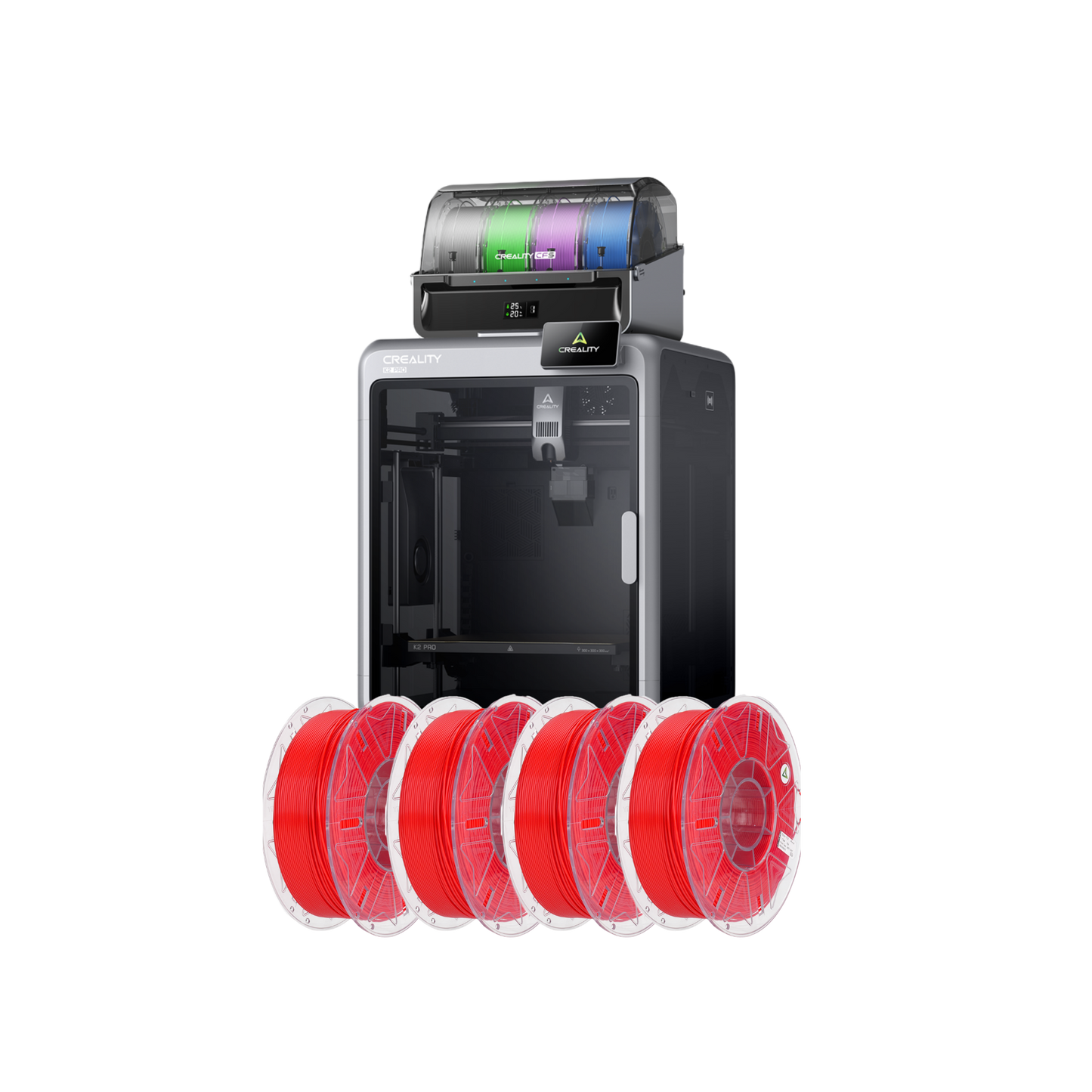 Creality K2 Pro Combo – Bundle Deal inkl. 4× RFID Hyper PLA