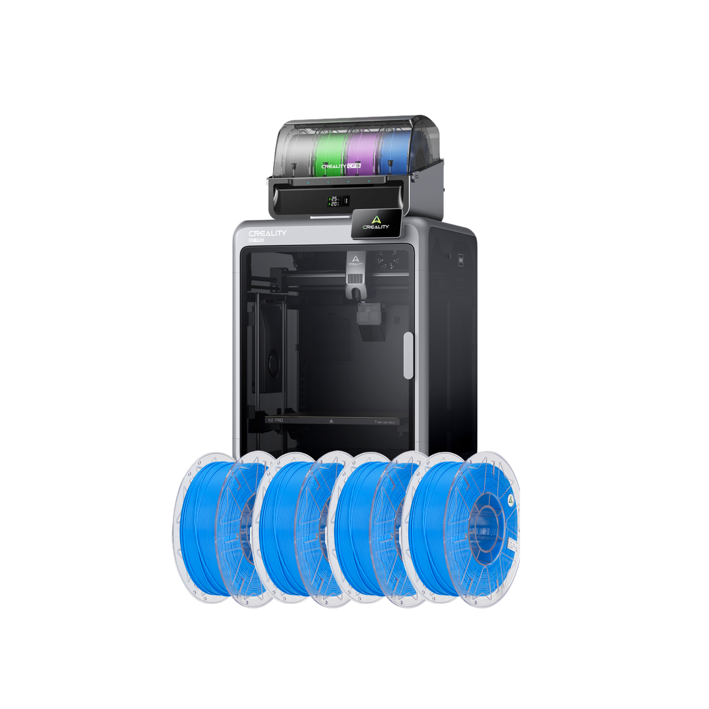 Creality K2 Pro Combo – Bundle Deal inkl. 4× RFID Hyper PLA