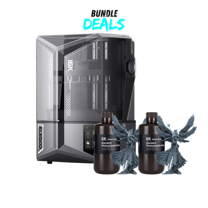 Elegoo Saturn 4 Ultra 16K + 2× Elegoo Standard 8K Resin – Bundle Deal