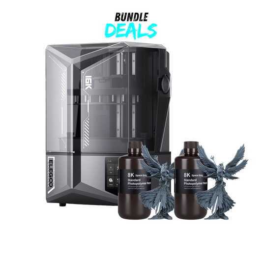 Elegoo Saturn 4 Ultra 16K + 2× Elegoo Standard 8K Resin – Bundle Deal