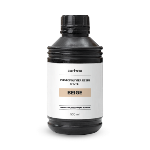 Zortrax UV Resin - Dental - 500ml - Beige