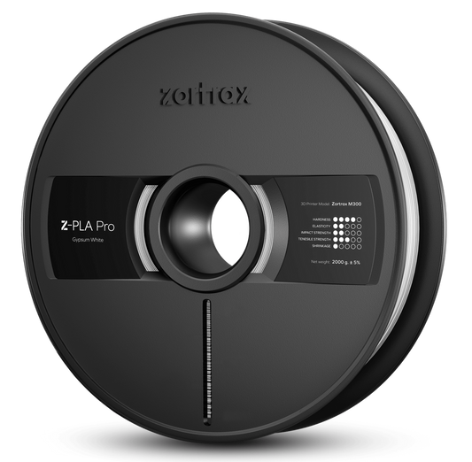 Zortrax Z-PLA Pro filament for M300 - 1,75mm - 2 kg - Gypsum White