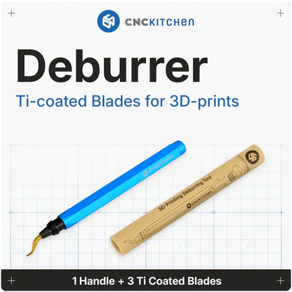 Avgradare med 3 titanbelagda blad