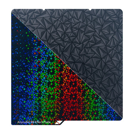 3D-effect plate (octagon + diamond) for the Kobra S1/S1 Combo