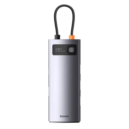 Baseus Metal Gleam Series 4-i-1 USB-C Hub