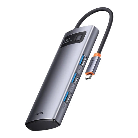 Baseus Metal Gleam Series 4-i-1 USB-C Hub