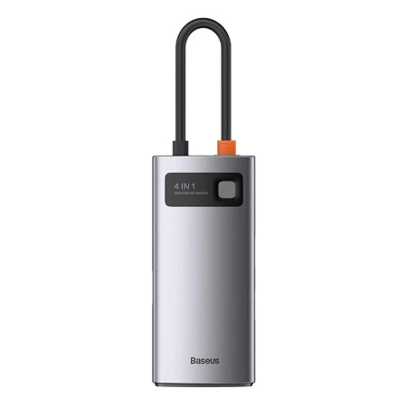 Baseus Metal Gleam Series 4-i-1 USB-C Hub