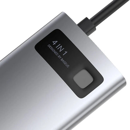 Baseus Metal Gleam Series 4-i-1 USB-C Hub