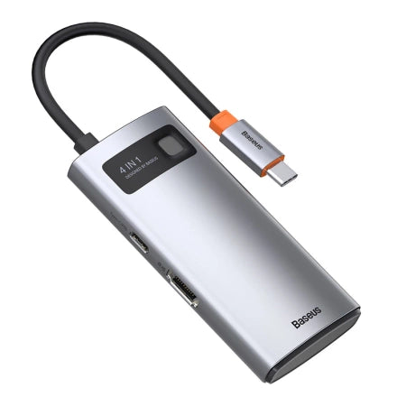 Baseus Metal Gleam Series 4-i-1 USB-C Hub