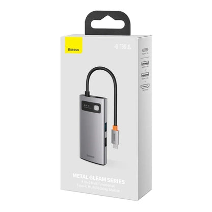 Baseus Metal Gleam Series 4-i-1 USB-C Hub