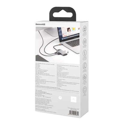 Baseus Metal Gleam Series 4-i-1 USB-C Hub