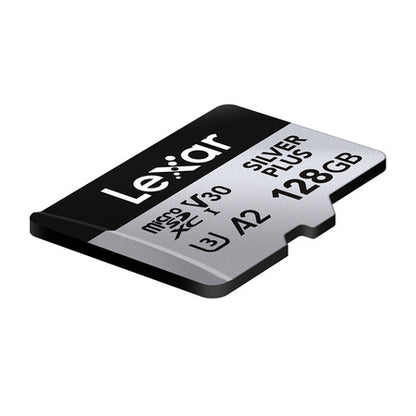 Lexar High-Performance Silver Plus microSDXC 128GB + adapter