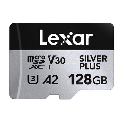 Lexar High-Performance Silver Plus microSDXC 128GB + adapter