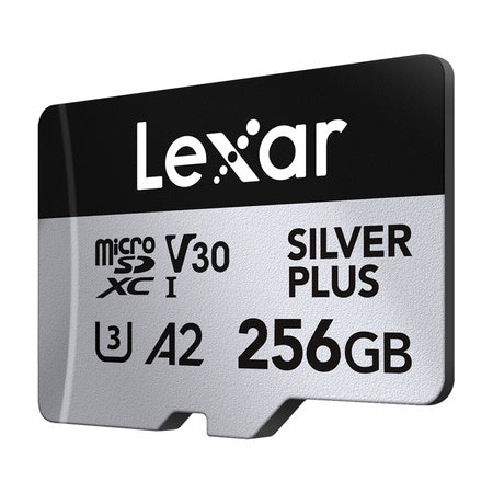 Lexar High-Performance Silver Plus microSDXC 256GB + adapter