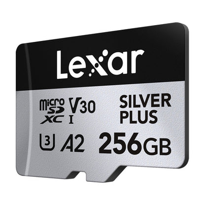 Lexar High-Performance Silver Plus microSDXC 256GB + adapter