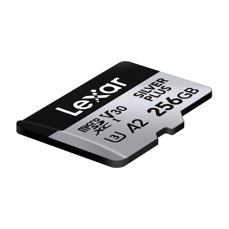Lexar High-Performance Silver Plus microSDXC 256GB + adapter