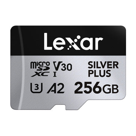 Lexar High-Performance Silver Plus microSDXC 256GB + adapter