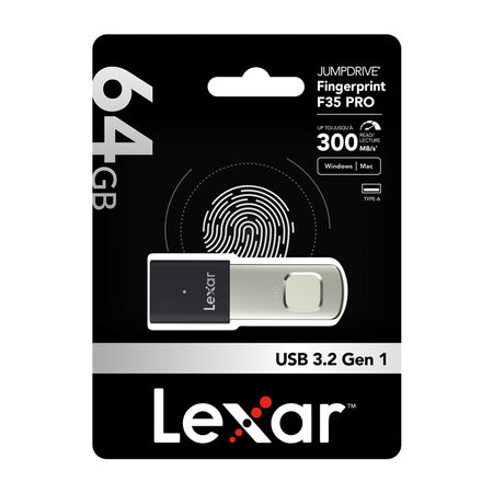 Lexar Fingerprint F35 PRO USB 3.2 64GB