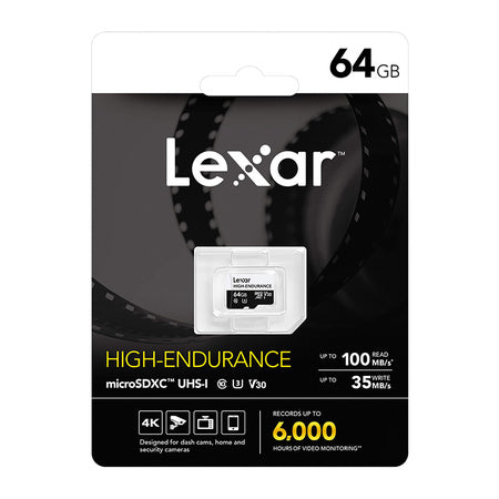Lexar High-Endurance microSDHC/microSDXC 64GB