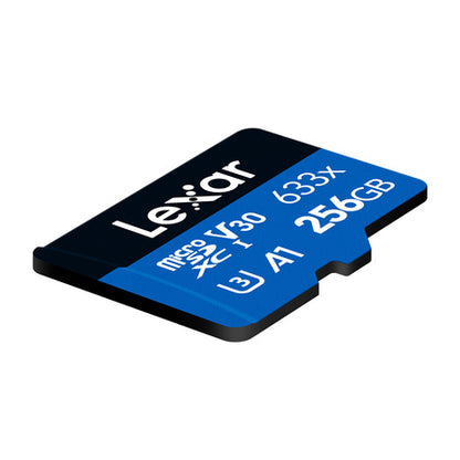 Lexar High-Performance 633x microSDXC 256GB + SD-adapter