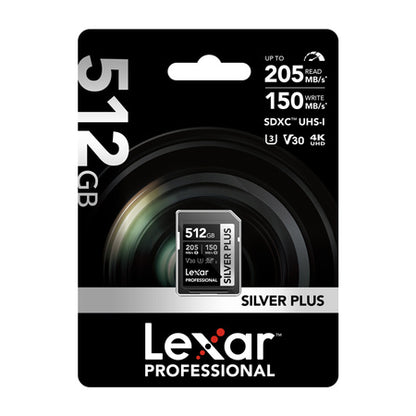 Lexar Professional SILVER PLUS SDXC 512GB