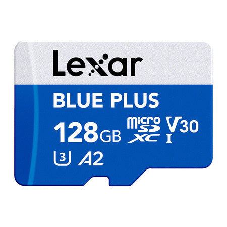 Lexar BLUE PLUS microSDXC 256GB – UHS-I A2 V30