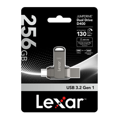 Lexar JumpDrive Dual Drive D400 USB 3.1 256GB
